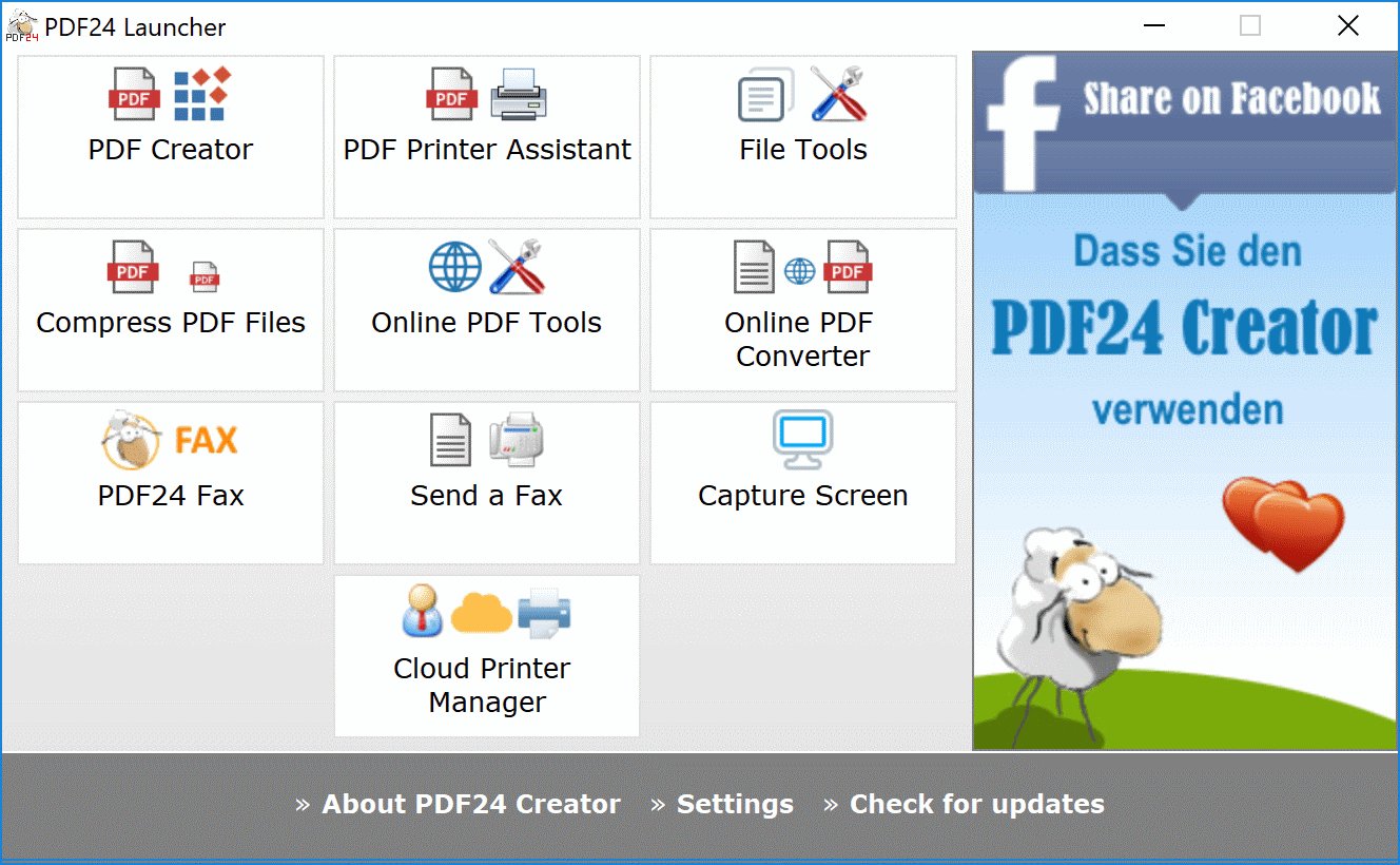 instal the last version for windows PDF24 Creator 11.14