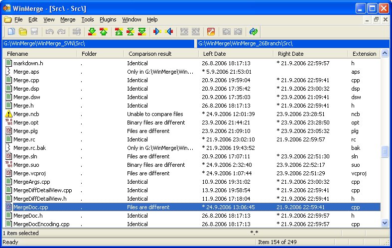 download the new version for windows WinMerge 2.16.31