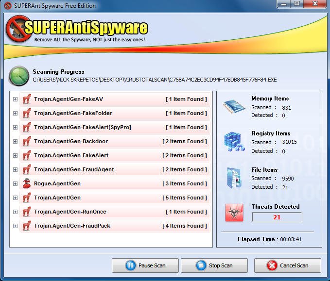 android superantispyware download