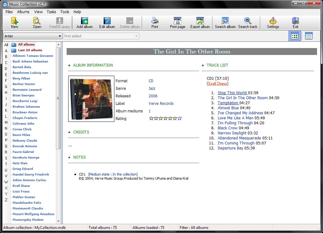 My Music Collection 3.5.9.5 for windows download free