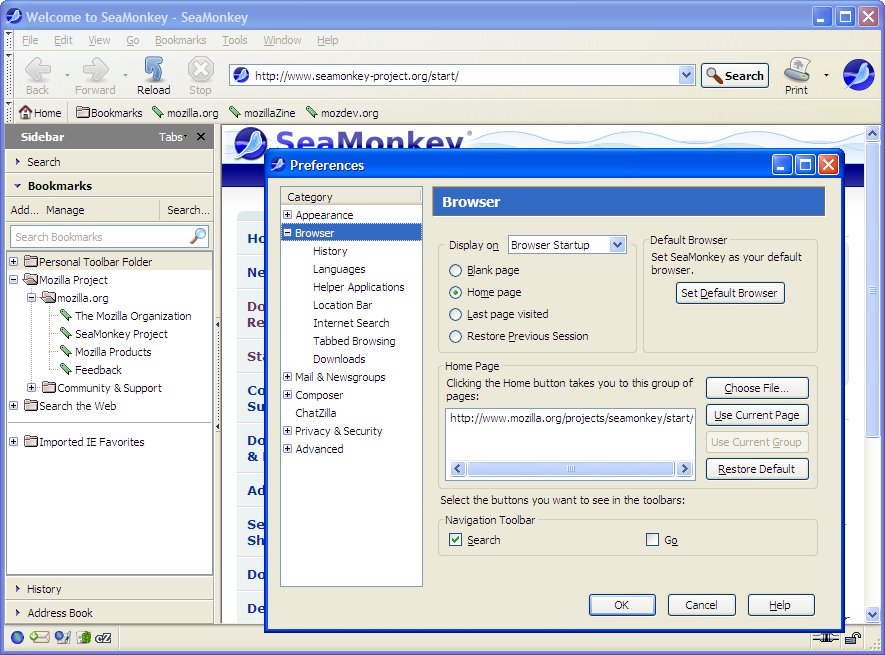 download seamonkey browser for windows xp